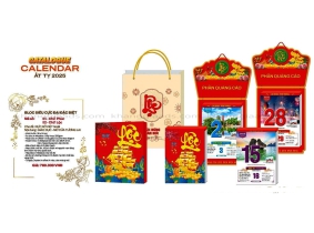 LỊCH BÌA GẮN BLOC SIÊU CỰC ĐẠI ĐẶC BIỆT