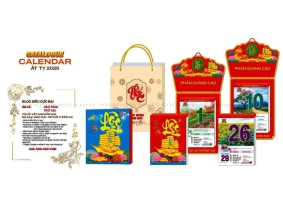 LỊCH BÌA GẮN BLOC SIÊU CỰC ĐẠI