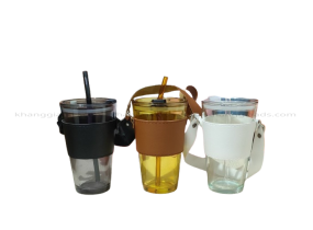 LY THUỶ TINH VIỀN DA CÓ QUAI