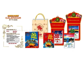 LỊCH BÌA GẮN BLOC CỰC ĐẠI 2