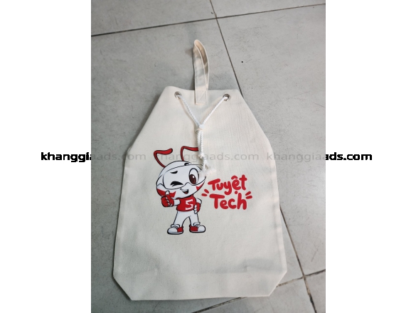 TÚI VẢI CANVAS DÂY RÚT